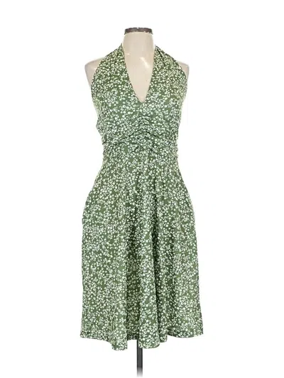 Pre-owned Huhot Cocktail Dress In Green