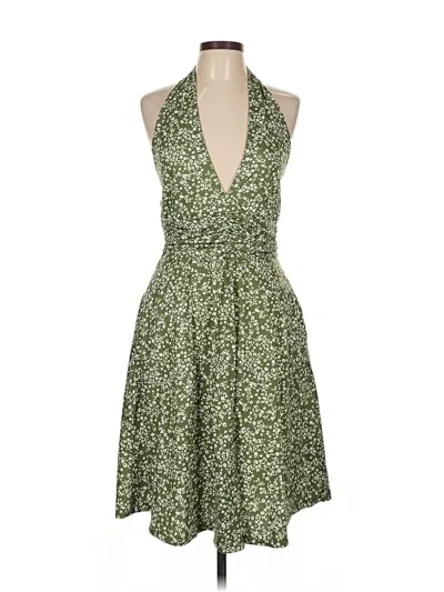 Pre-owned Huhot Cocktail Dress In Green