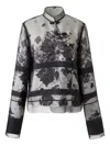 Hui Milano Black & White Jacket In Black