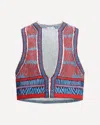 Hui Milano Dalia Vest In Blue