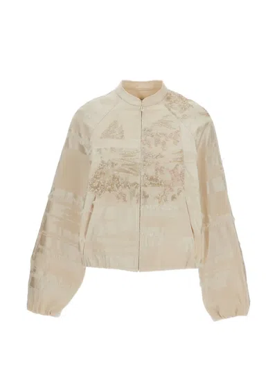 Hui Milano Long-sleeve Shirt In Brown