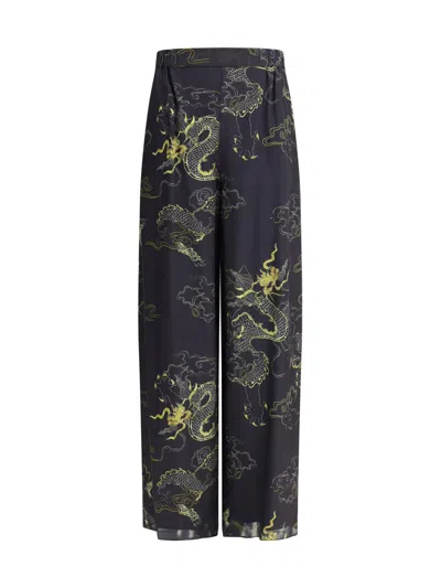 Hui Milano Pants In Multicolour