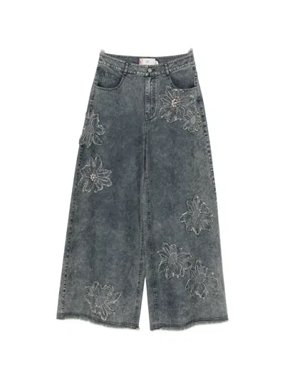 Hui Milano Zaccaria Jeans In Gray