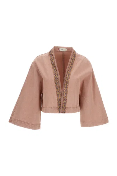 Hui Vittorio Jacket In Pink