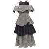 Huishan Zhang Eyelet Embroidery Anglais C Shoulder Dress In Black