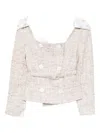 Huishan Zhang Goodie Jacket In Blue