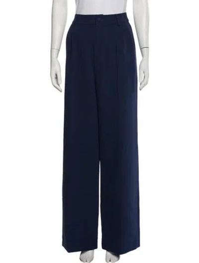 Pre-owned Huishan Zhang Wide Leg Pants In Blue