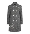 Huishan Zhang Wool-silk Embellished Elara Coat In Multi