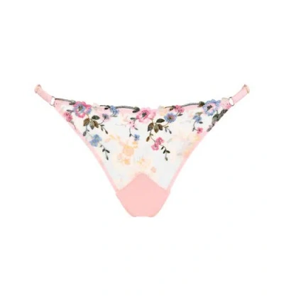 Huit Amour Prestige Thong In Pink