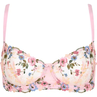 Huit Amour Underwire Bra In Pink