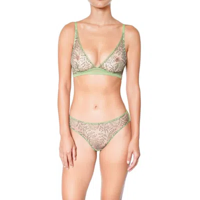 Huit Brise Bikini In Green