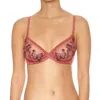 Huit Butterflies Bra In Bittersweet In Pink