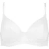 Huit Coton Bio Underwire Bra In White