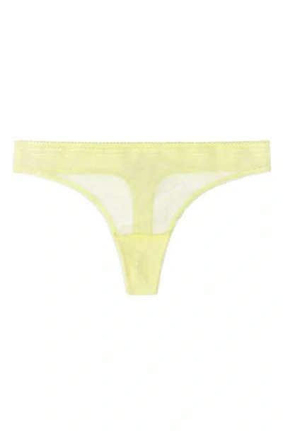 Huit Eclatante Soleil Tanga In Yellow