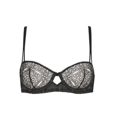 Huit Infini Underwire Bra In Black