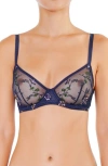 HUIT HUIT INSOUCIANTE EMBROIDERED UNDERWIRE BRA