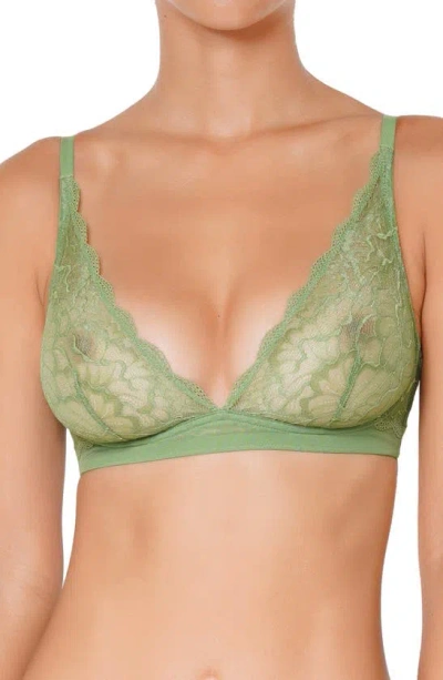 Huit Lenna Green Lace Bra