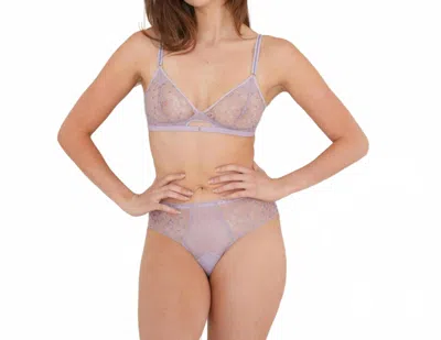 Huit Magique Bralette In Mauve In Multi
