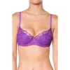 Huit Symphonie Underwire Lace Bra In Purple