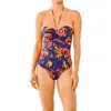 Huit Underwire Strapless One-piece Swimsuit