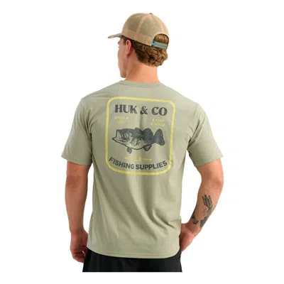 Huk Men's  And Co T-shirt In Green