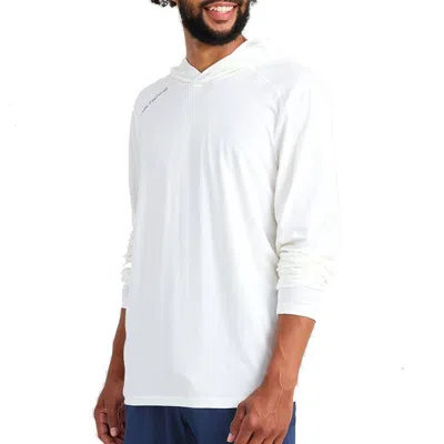 Huk Men's  Breakwater Hoodie In White