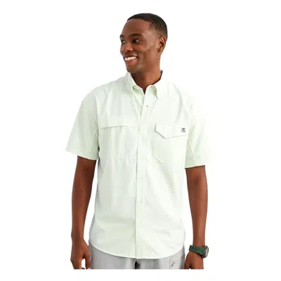 Huk Men's  Tide Point Button Up Shirt In Blue