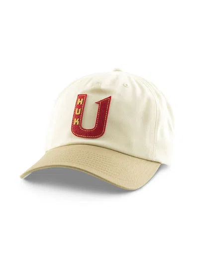 Huk Men's  Varsity 5 Panel Adjustable Hat In Neutral