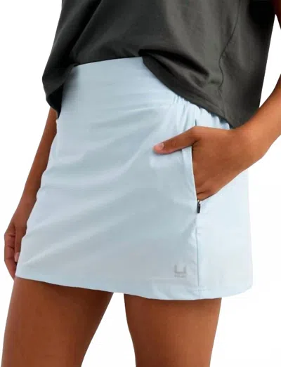 Huk Women's Tide Point Performance Skort In Coastal Drift In Multi