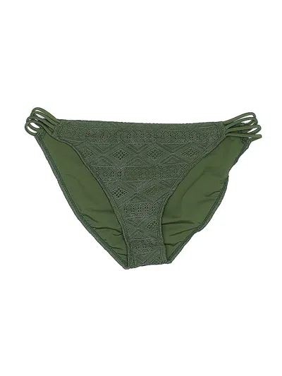 Pre-owned Hula Honey Swimsuit Bottoms In Green