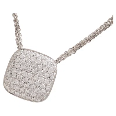 Pre-owned Hulchi Belluni 18 Kt  Diamond Pendant / Necklace In Multi