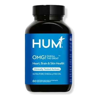 Hum Nutrition Omg! Omega The Great For Brain, Heart + Skin Health Support