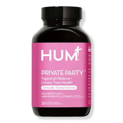 Hum Nutrition Private Party Vaginal Probiotics For Ph Balance & Urinary Tract Health