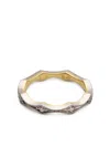 Hum Platinum Movement Diamond Ring In Gold