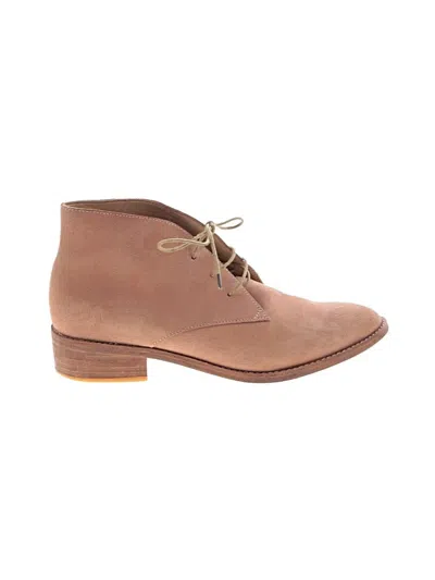 Pre-owned Huma Blanco Ankle Boots In Pink