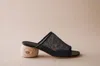 Huma Blanco Milla Slide Sandal In Black