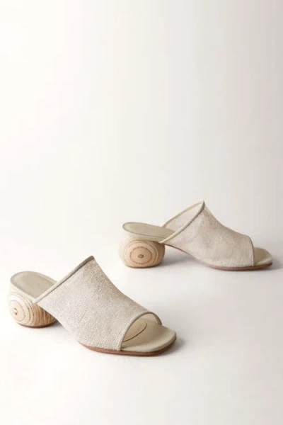 Huma Blanco Milla Slide Sandal In Natural Jute