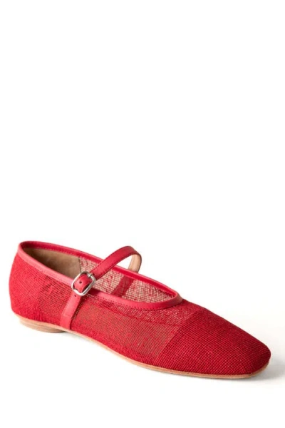 Huma Blanco Penny Mary Jane Flat