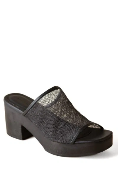 Huma Blanco Sierra Clog In Coal Jute