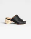 Huma Blanco Milla Slide Sandal In Black