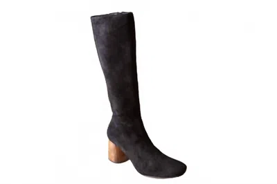 Huma Blanco Women's Tory Heels In Coal Suede In Multi