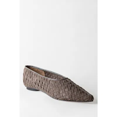 Huma Blanco Zelda Pointed-toe Flat In Brown