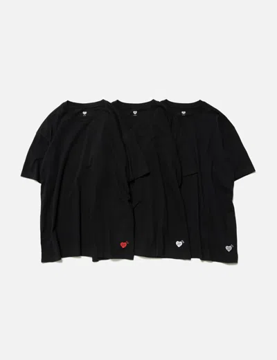 Human Made 3-pack T-shirt Set In Black