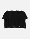 Human Made 3-pack T-shirt Set In Black