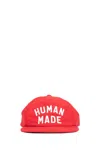Human Made 5-panel Nylon Cap In Red