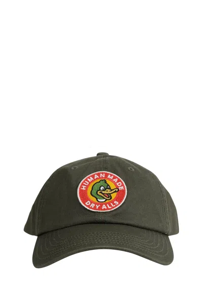 Human Made 6 Panel Twill Cap In Green