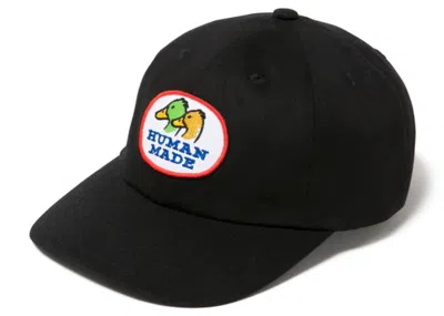 Pre-owned Human Made 6 Pannel Twill #01 Cap In Black