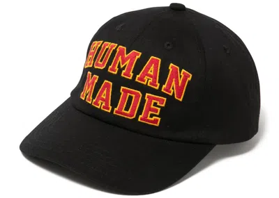 Pre-owned Human Made 6 Pannel Twill Cap In Black