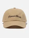 Human Made 6panel Canvas Cap In Brown