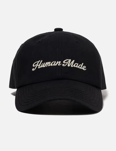 Human Made 6panel Canvas Cap In Black/黑色/블랙/ブラック